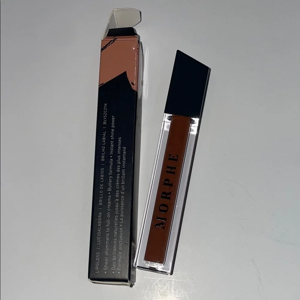 Morphe Sweet Tea Lip Gloss - Rich Brown